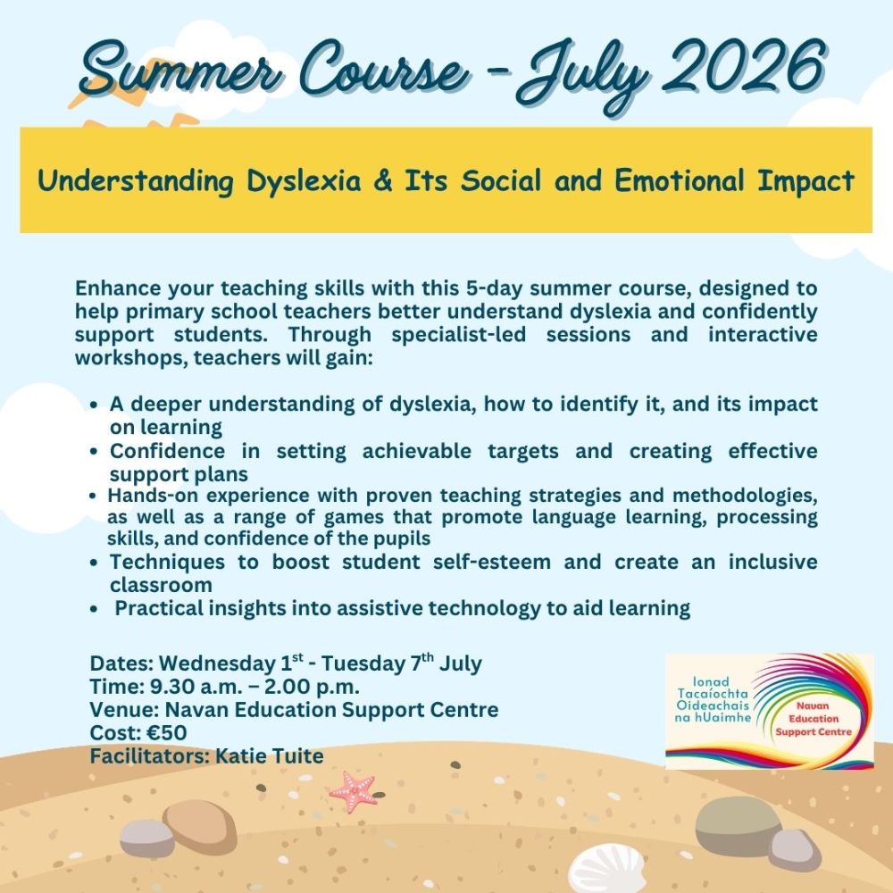 SUM26-103 Understanding Dyslexia & Its Social and Emotional Impact